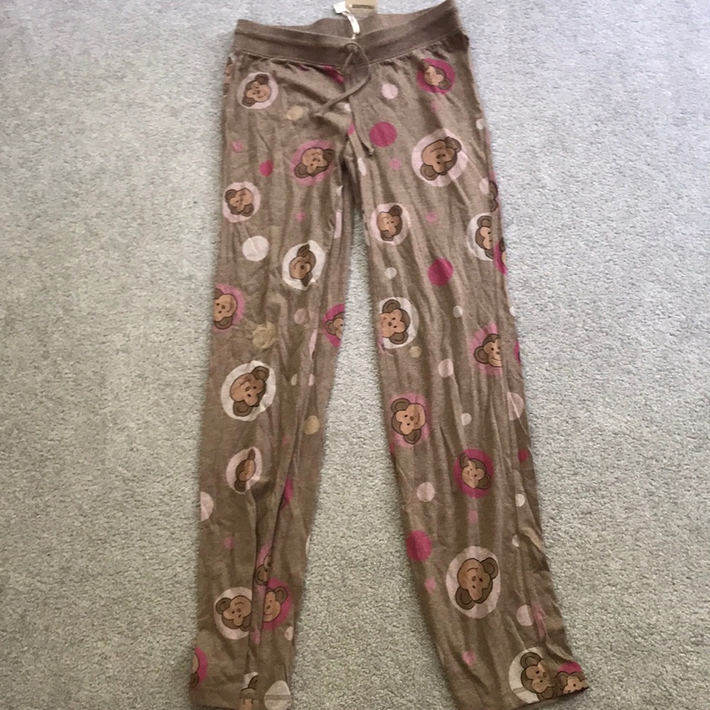 Cute monkey PJ pants Aeropostale